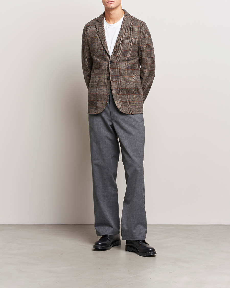 Mies | Pikkutakit | Harris Wharf London | Two Buttoned Loro Piana Wool Blazer Brown