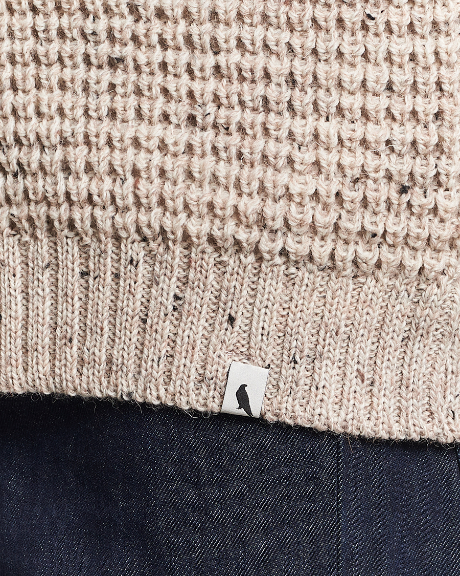 Mies | Puserot | Peregrine | Waffle Wool Shawl Cardigan Skiddaw