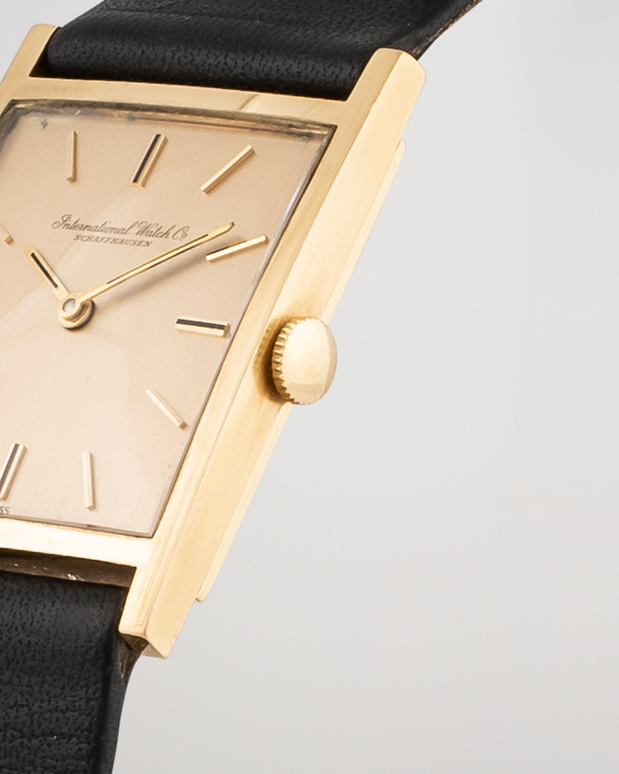 Mies | IWC Pre-Owned Tank 18K Gold Black | IWC Pre-Owned | Tank 18K Gold Black
