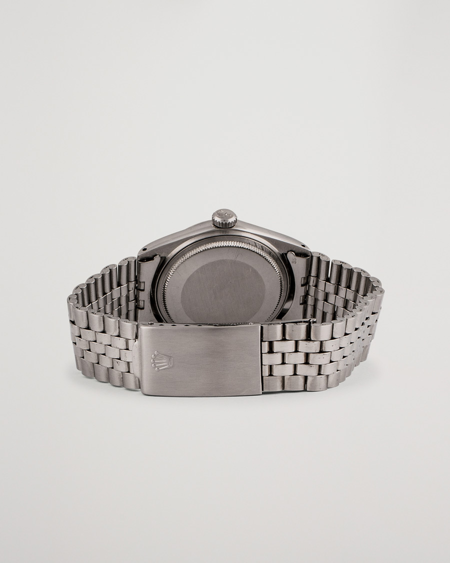 Mies | Rolex Pre-Owned Datejust 1601-3 Oyster Perpetual Steel Black | Rolex Pre-Owned | Datejust 1601-3 Oyster Perpetual Steel Black