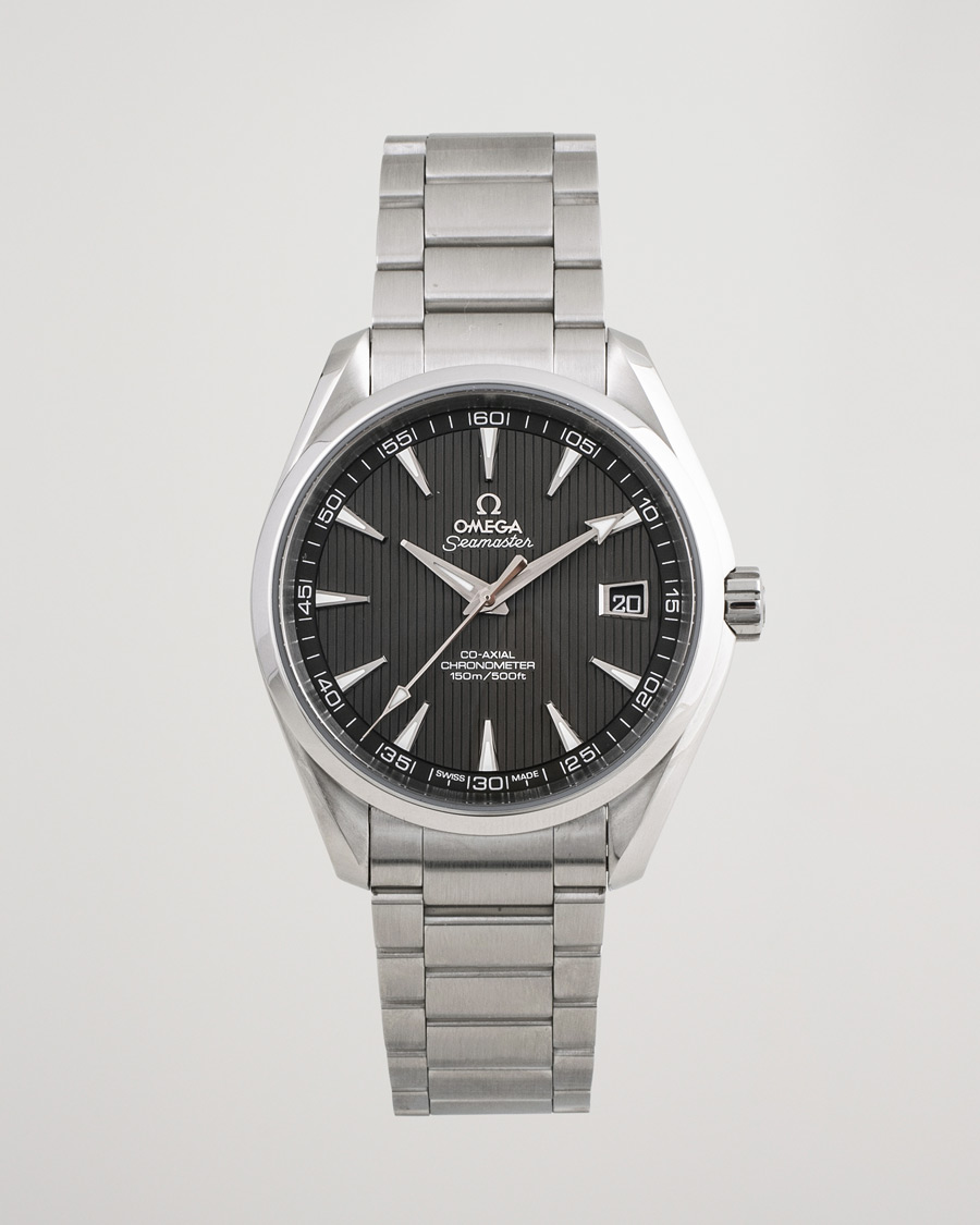 Mies | Omega Pre-Owned Seamaster Aqua Terra 231.13.42.21.06.001 Steel Grey | Omega Pre-Owned | Seamaster Aqua Terra 231.13.42.21.06.001 Steel Grey