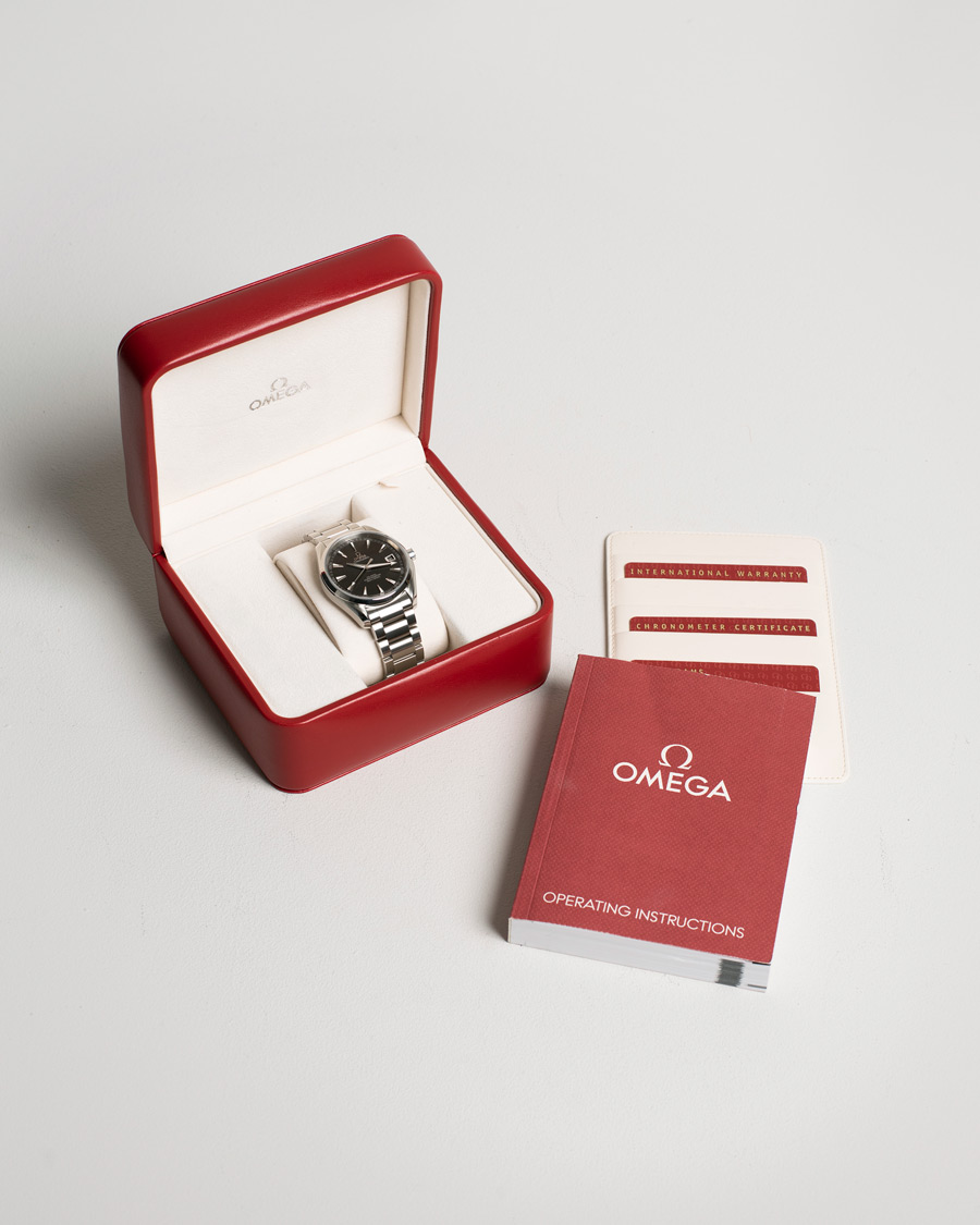 Mies | Omega Pre-Owned Seamaster Aqua Terra 231.13.42.21.06.001 Steel Grey | Omega Pre-Owned | Seamaster Aqua Terra 231.13.42.21.06.001 Steel Grey