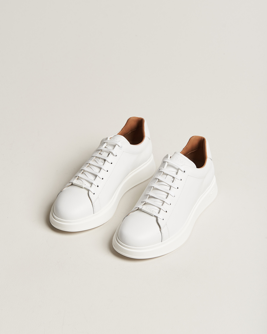 Mies | Tennarit | BOSS BLACK | Bulton Sneaker White