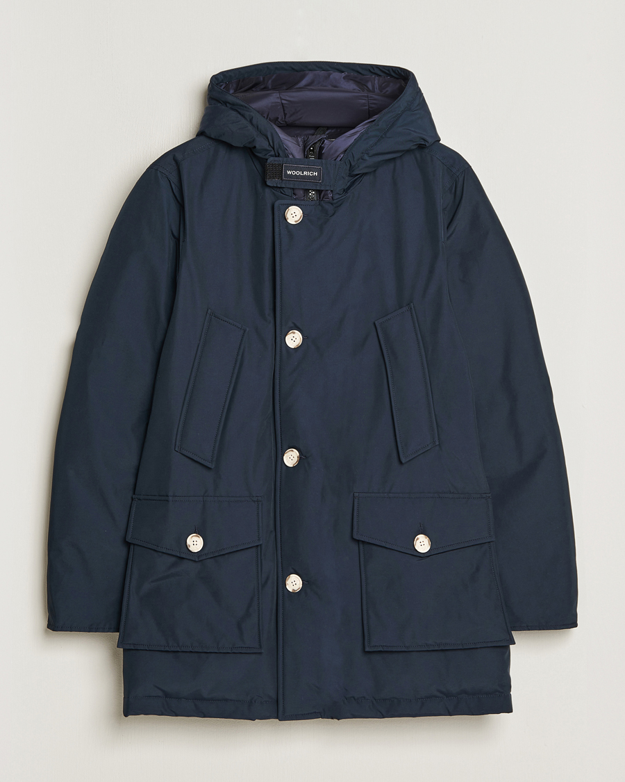 Mies | Takit | Woolrich | Arctic Parka No Fur Melton Blue