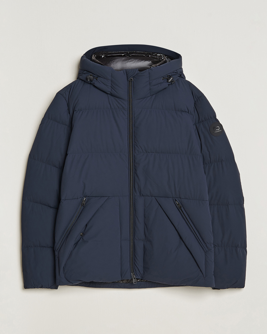 Mies | Takit | Woolrich | Sierra Supreme Down Jacket Melton Blue
