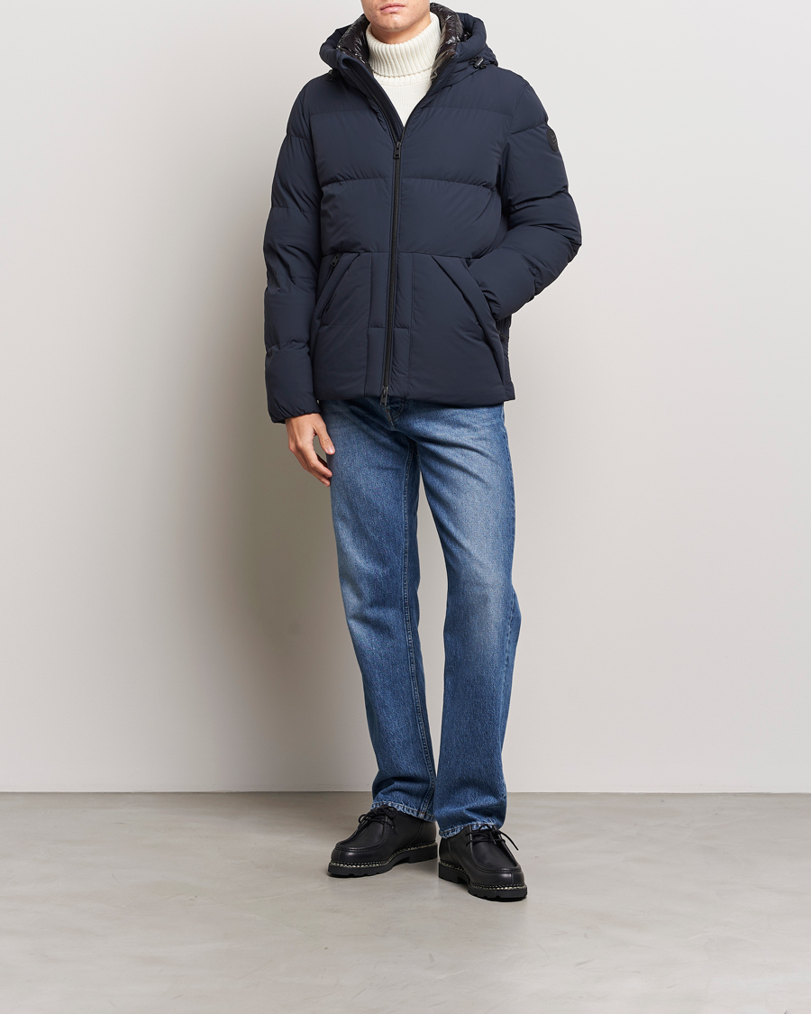 Mies | Takit | Woolrich | Sierra Supreme Down Jacket Melton Blue