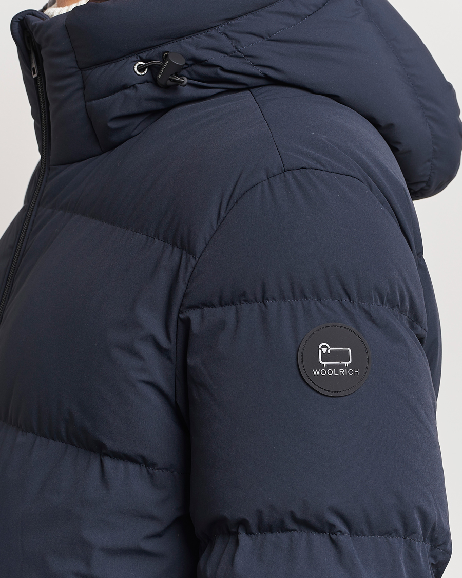 Mies | Takit | Woolrich | Sierra Supreme Down Jacket Melton Blue