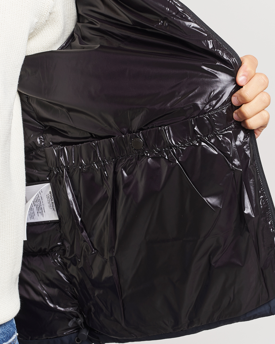 Mies | Takit | Woolrich | Sierra Supreme Down Jacket Melton Blue