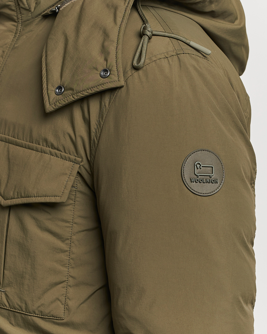 Mies | Takit | Woolrich | Aleutian Padded Field Jacket Dark Green