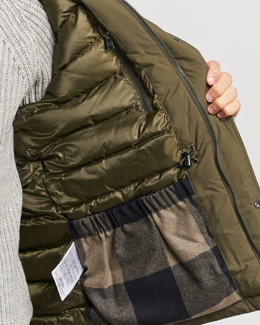 Mies | Takit | Woolrich | Aleutian Padded Field Jacket Dark Green
