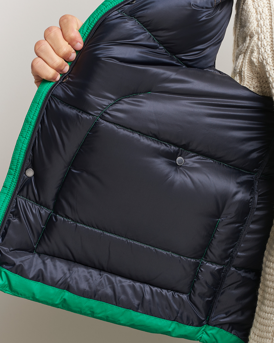 Mies | Takit | Woolrich | Western Down Vest Kelly Green