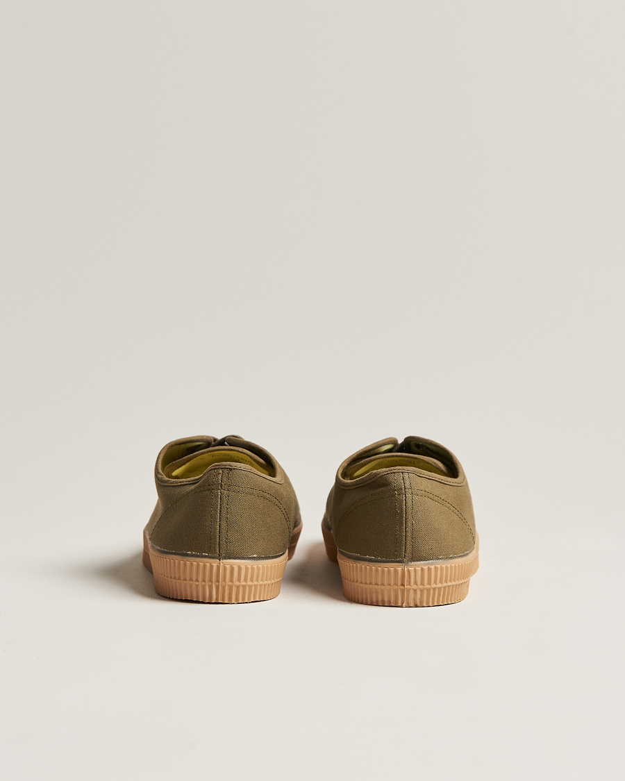 Mies | Tennarit | Novesta | Star Master Organic Cotton Sneaker Military/Transparant