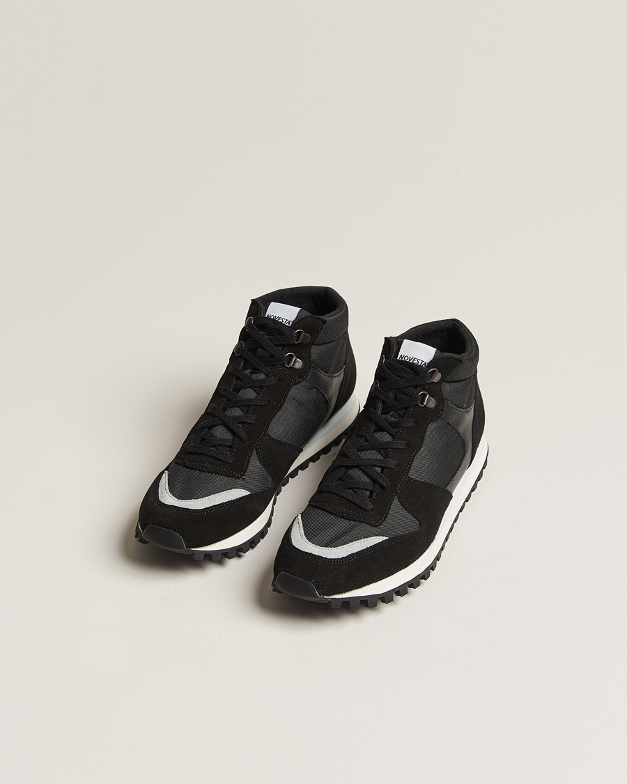 Mies | Novesta Marathon Apex Trail Running Sneaker Black | Novesta | Marathon Apex Trail Running Sneaker Black