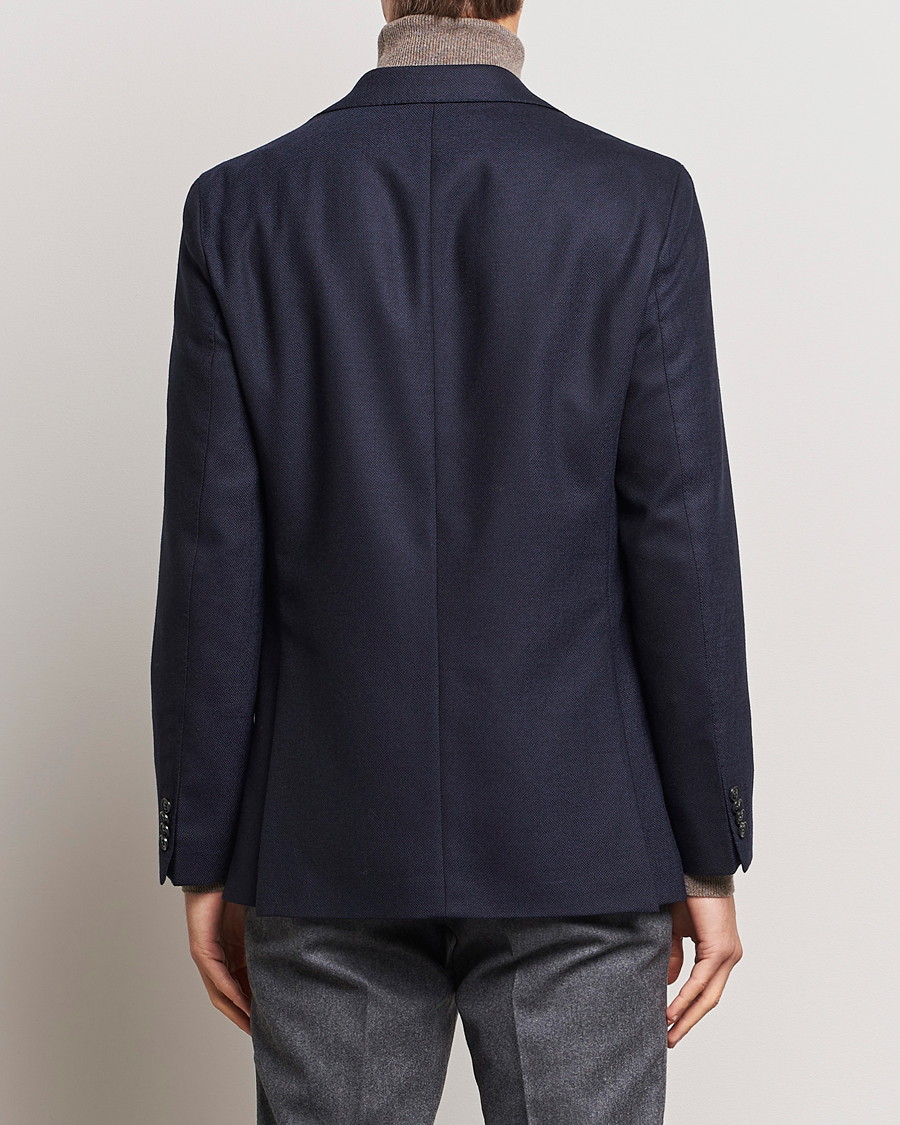 Mies | Pikkutakit | Oscar Jacobson | Fogerty Structured Wool Blazer Navy