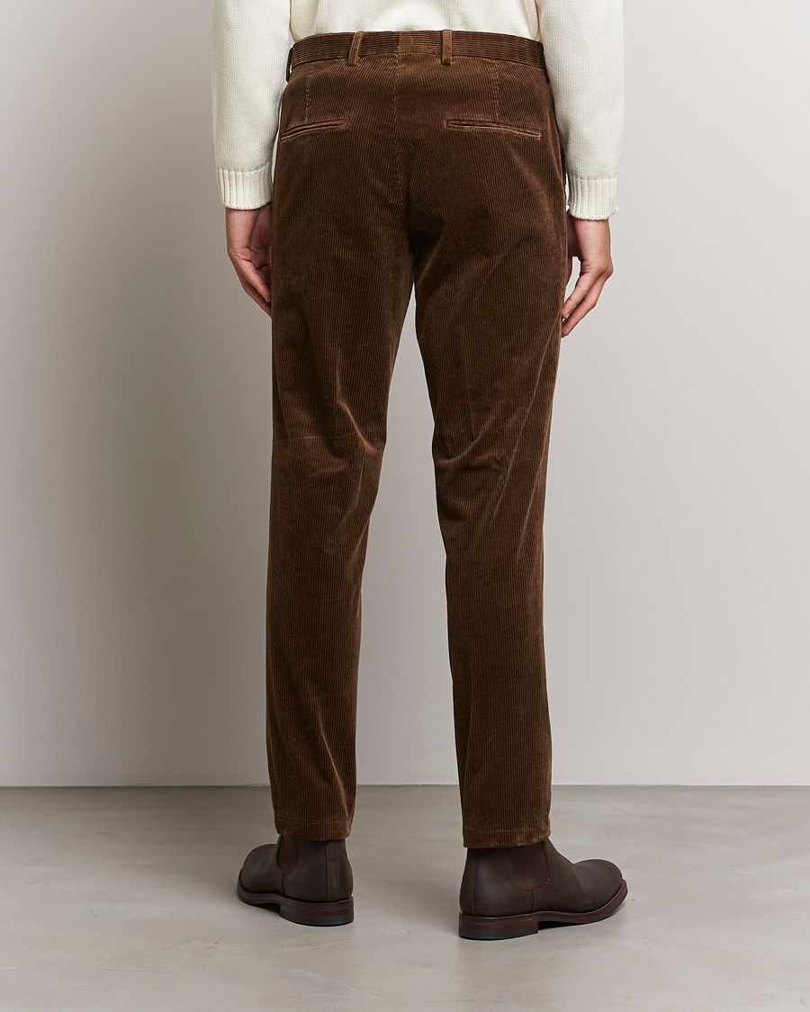 Mies | Housut | Oscar Jacobson | Denz Corduroy Trousers Camel