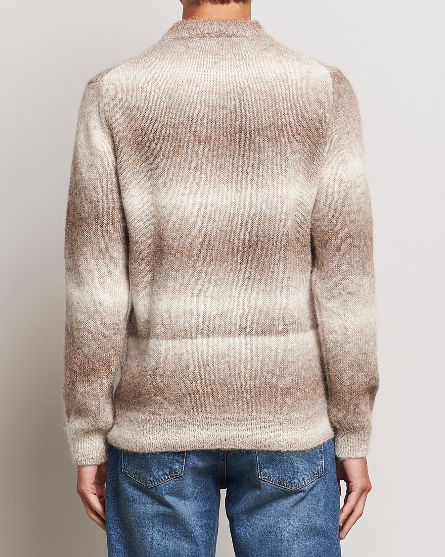Mies | Puserot | Oscar Jacobson | Valter Alpaca Knitted Sweater Beige