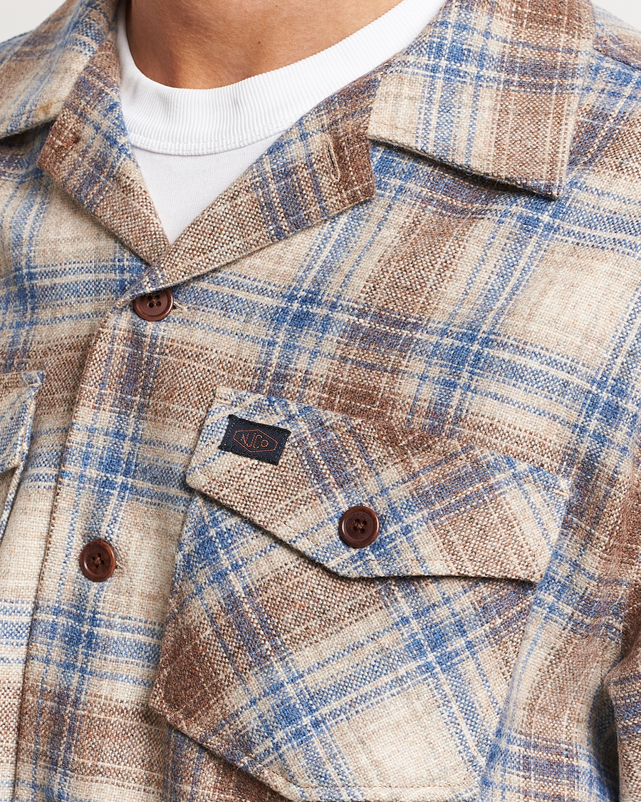 Mies | Kauluspaidat | Nudie Jeans | Vincent Wool Checked Overshirt Multi