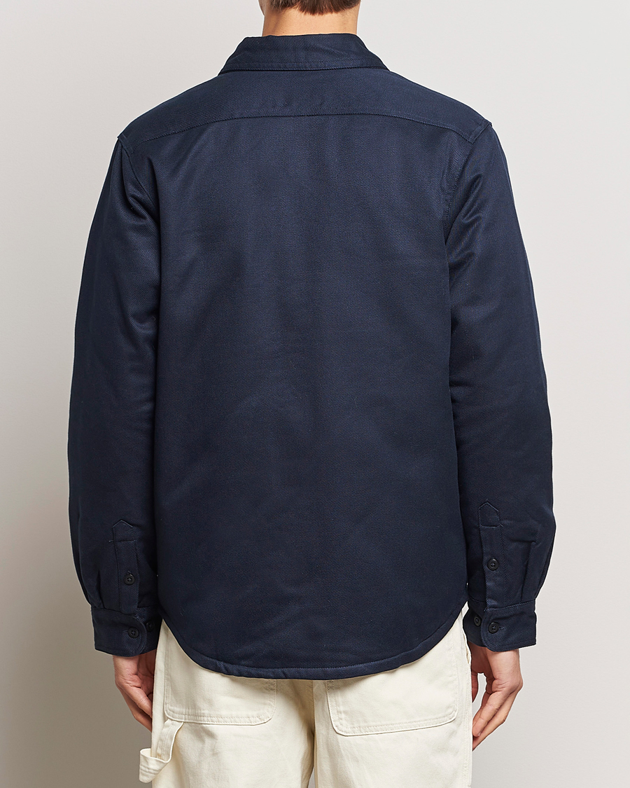 Mies | Takit | Nudie Jeans | Glenn Padded Shirt Jacket Navy