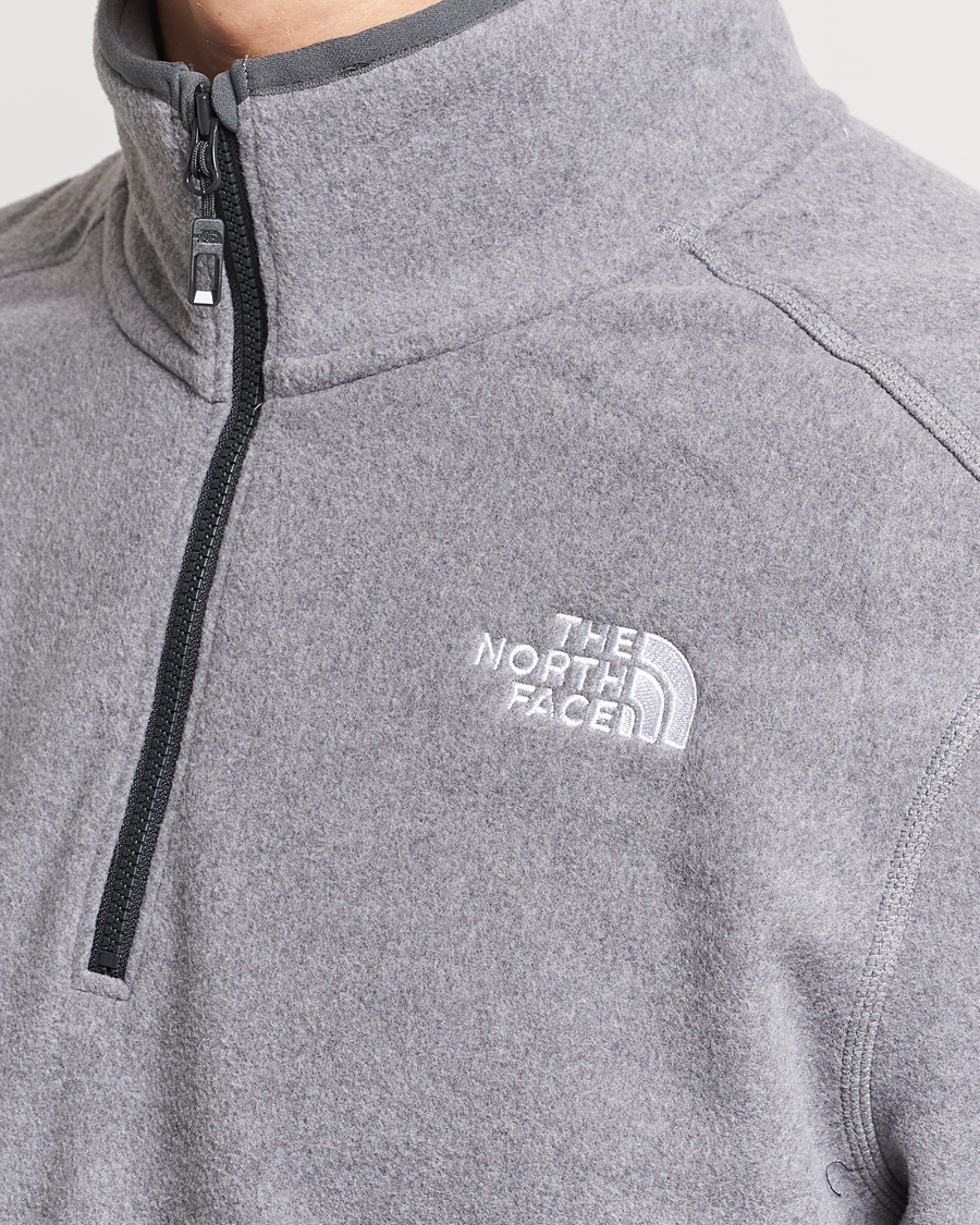 Mies | Puserot | The North Face | 100 Glacier 1/4 Zip Grey Heather