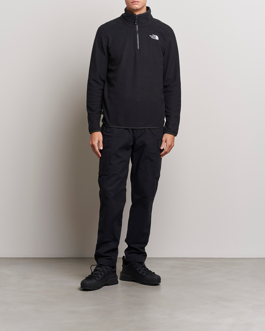 Mies | Puserot | The North Face | Glacier 1/4 Zip Fleece Black