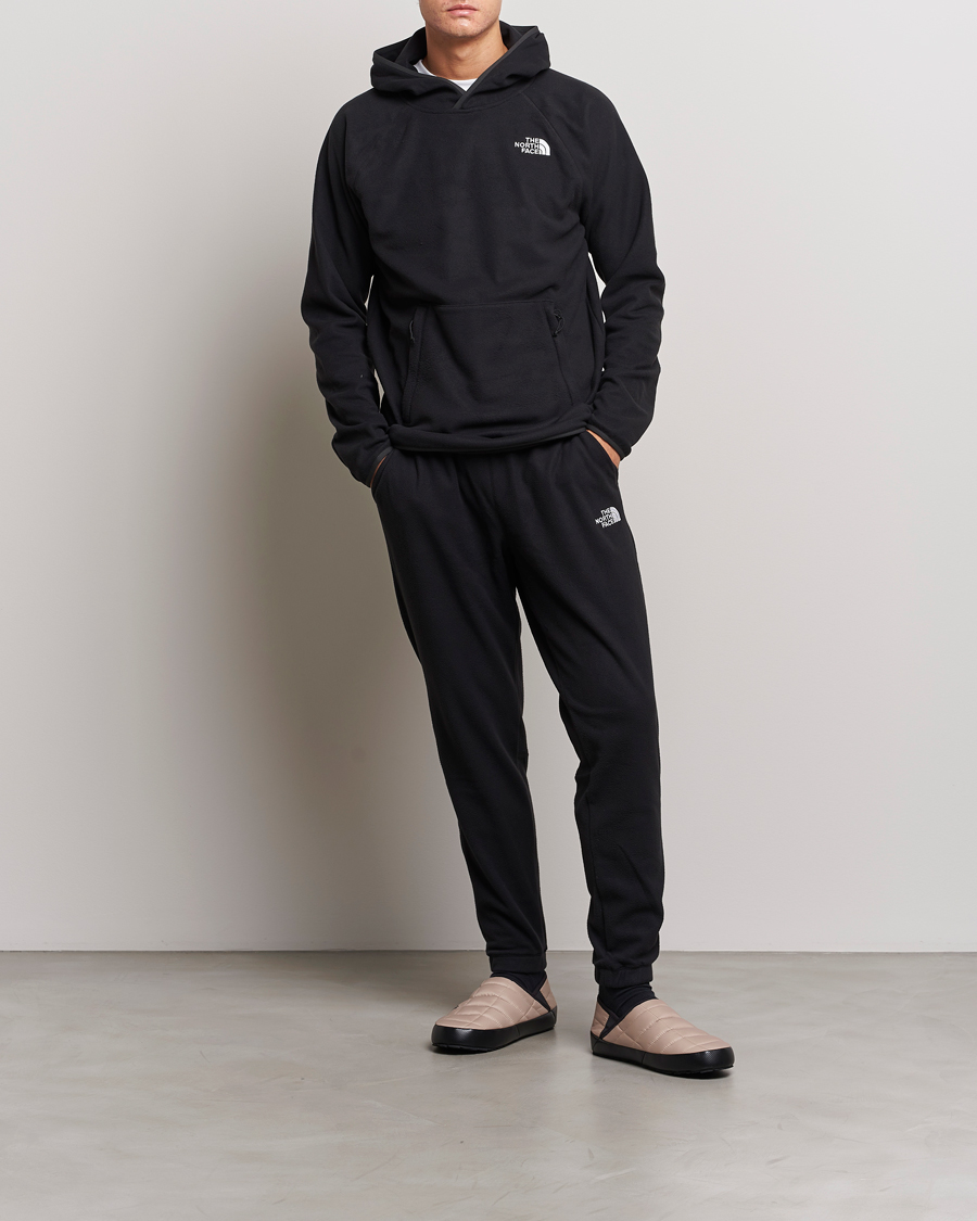 Mies | Puserot | The North Face | 100 Glacier Hoodie Black