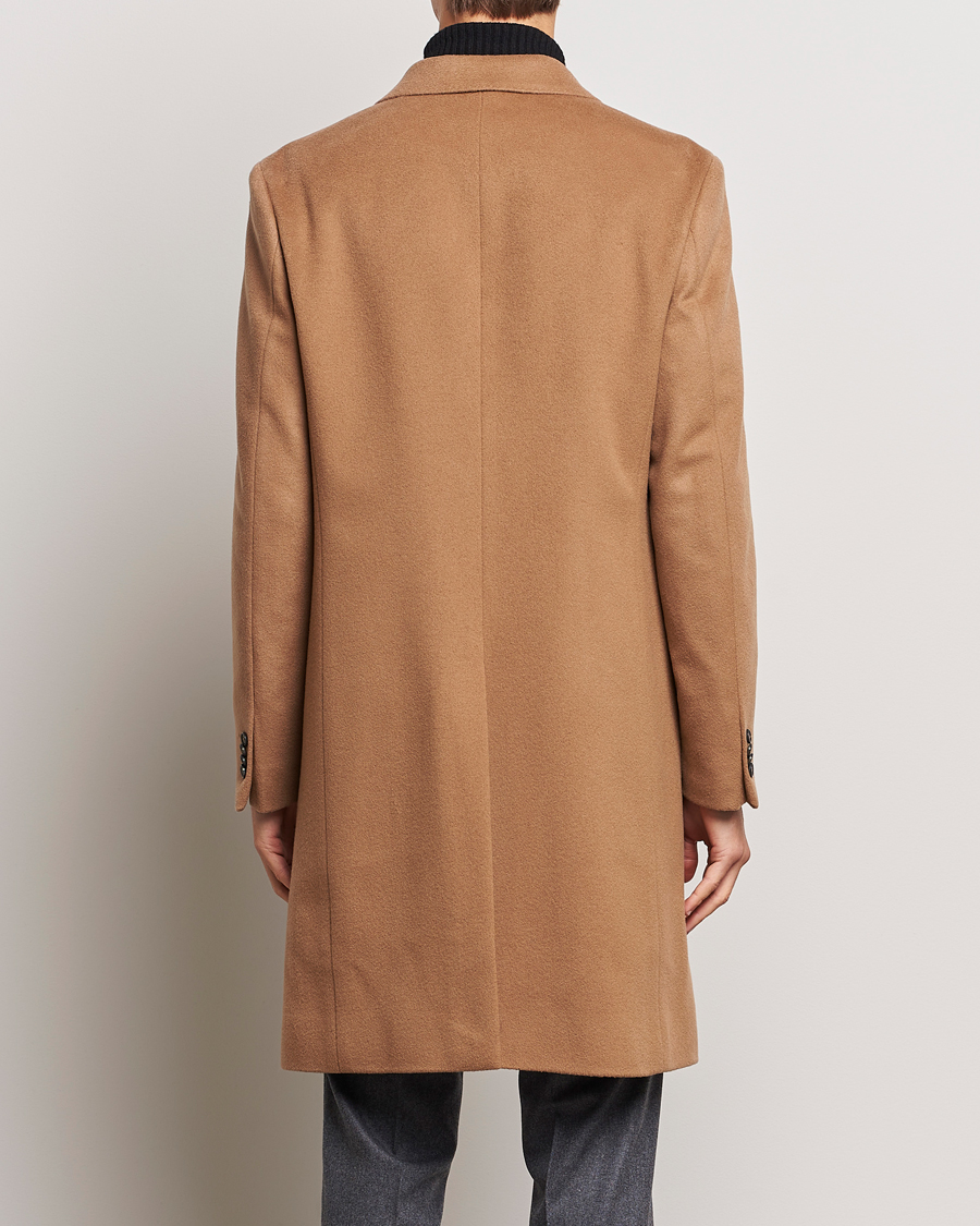 Mies | Takit | Oscar Jacobson | Shaw Wool/Cashmere Coat Camel