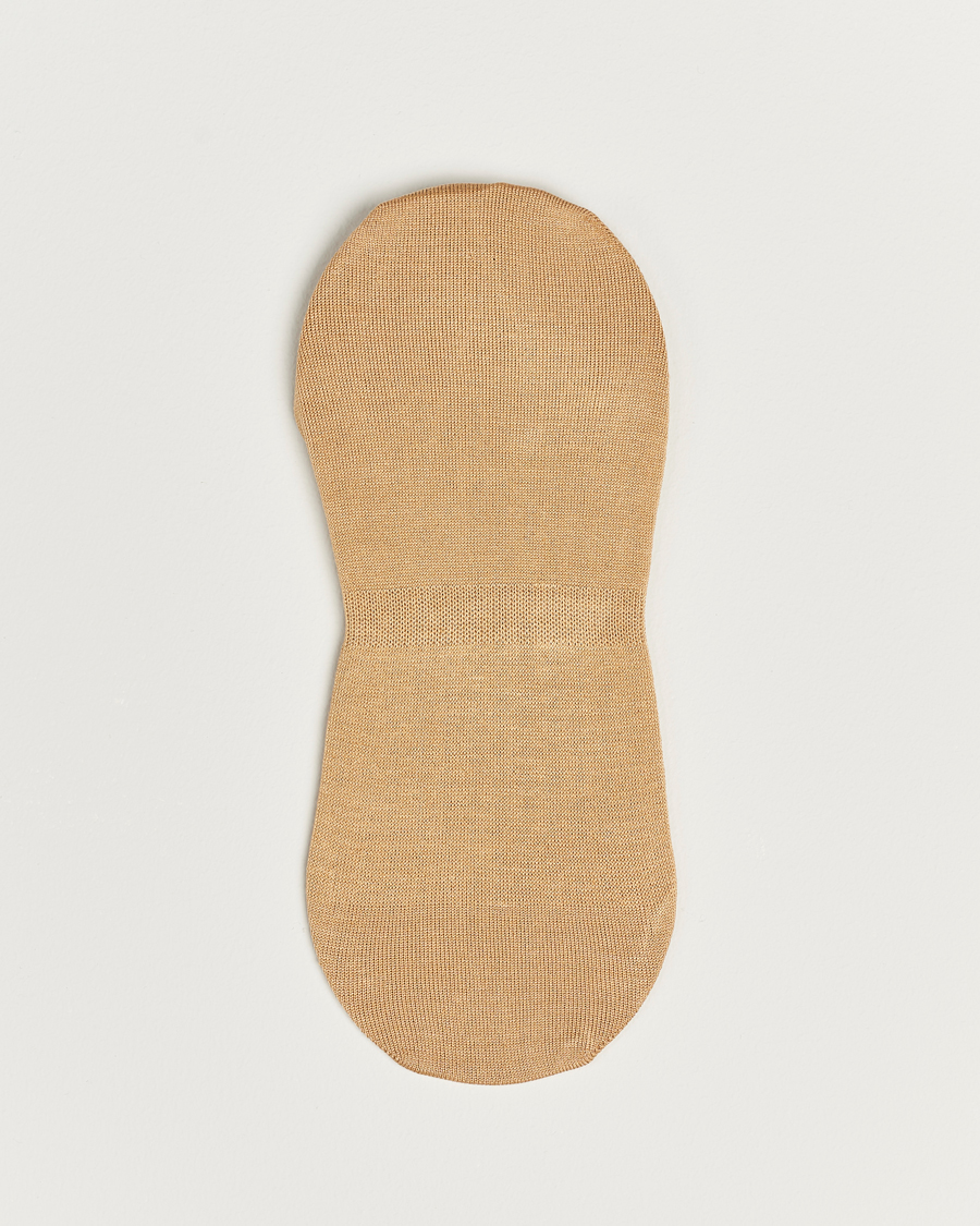 Mies |  | Bresciani | Step in Ghost Socks Beige