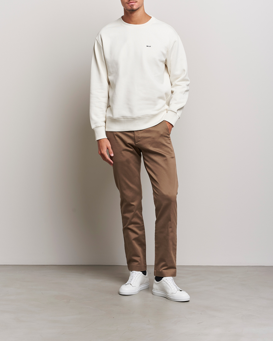 Mies | Housut | NN07 | Theo Regular Fit Stretch Chinos Shitake
