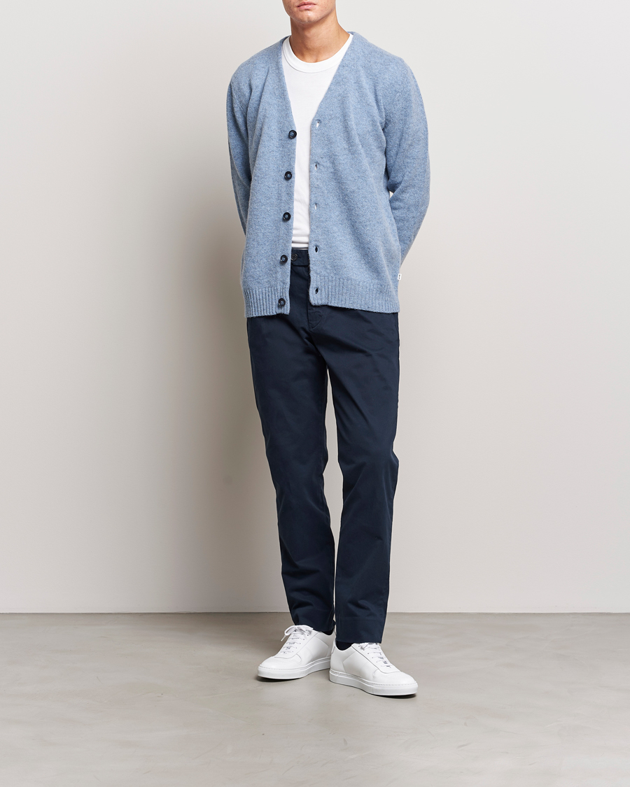 Mies | Housut | NN07 | Wilhelm Regular Fit Stretch Chinos Navy Blue