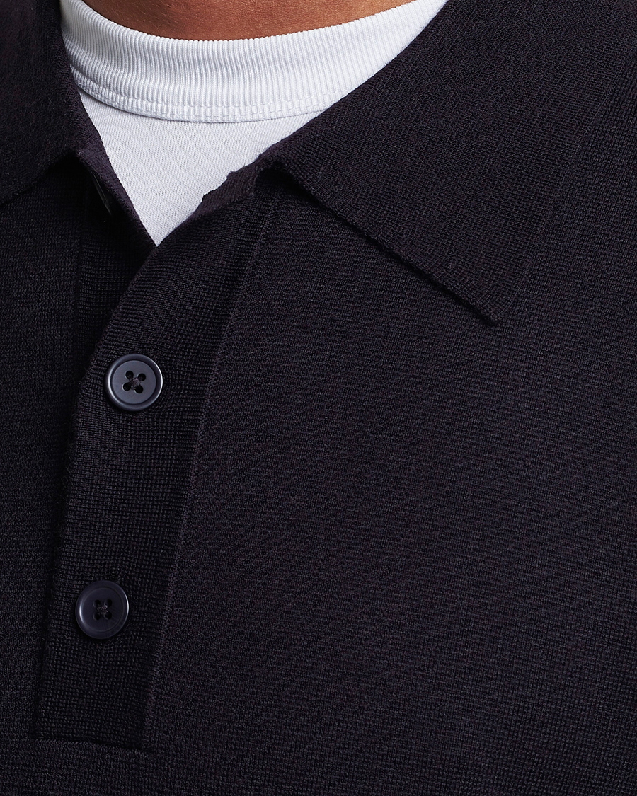 Mies | Puserot | NN07 | Harald Cotton/Modal Polo Navy Blue