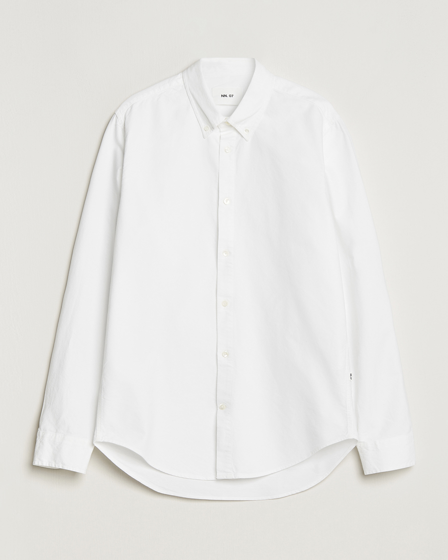 Mies | NN07 | NN07 | Arne Button Down Oxford Shirt White