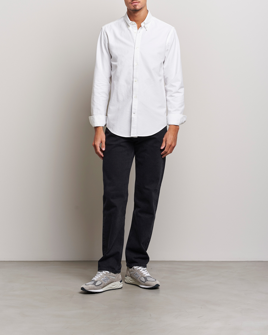 Mies | Kauluspaidat | NN07 | Arne Button Down Oxford Shirt White