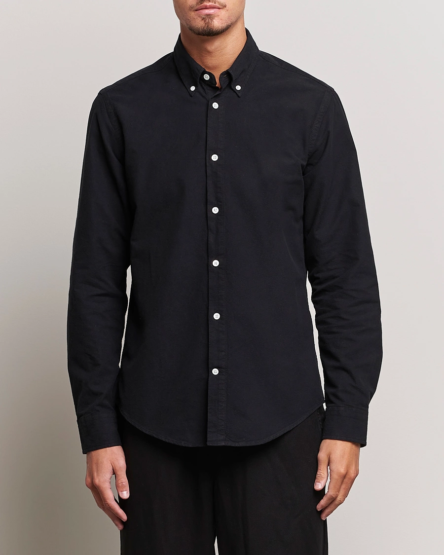 Mies |  | NN07 | Arne Button Down Oxford Shirt Black