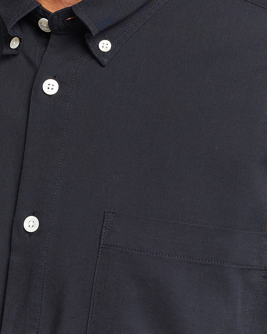 Mies | Kauluspaidat | NN07 | Arne Tencel Shirt Black