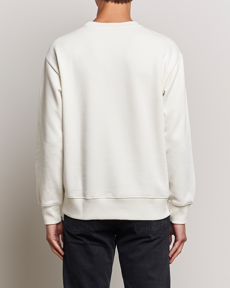 Mies | Puserot | NN07 | Briggs Logo Crew Neck Sweatshirt Off White