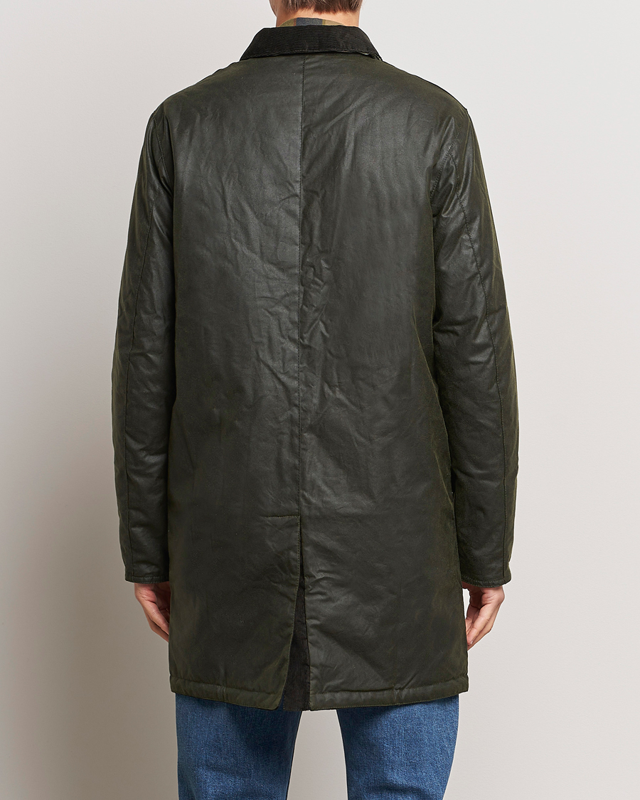 Mies | Takit | Barbour Lifestyle | Waxed Mac Coat Fern