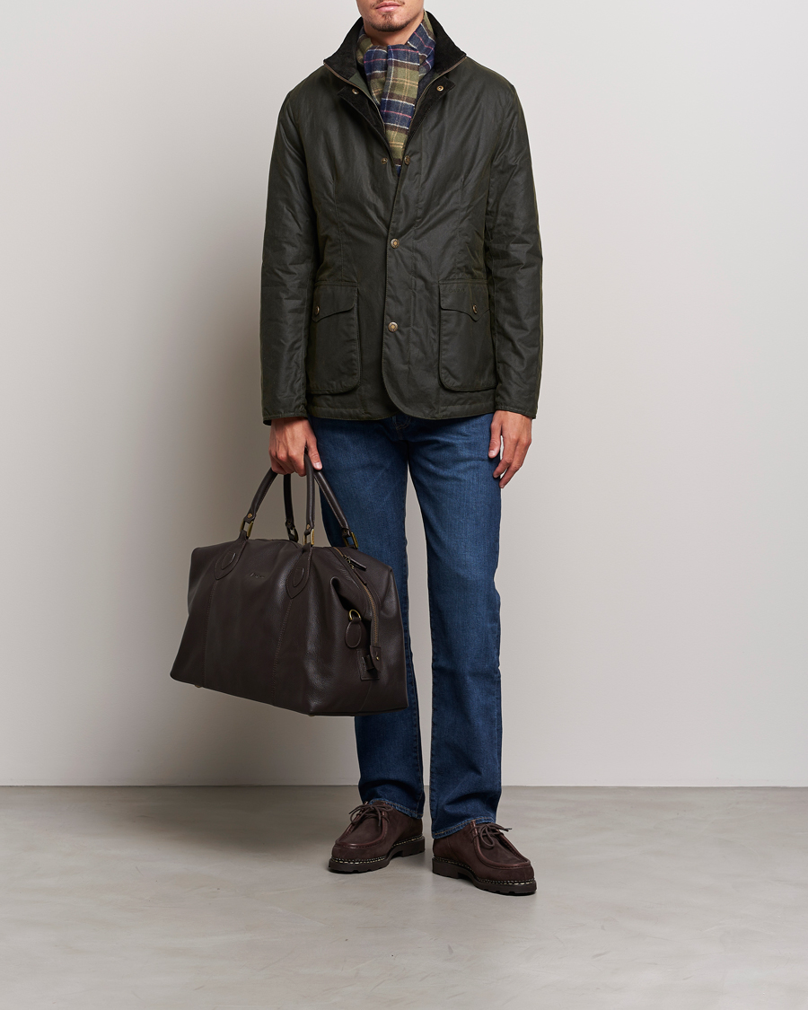 Mies | Takit | Barbour Lifestyle | Compton Wax Jacket Fern