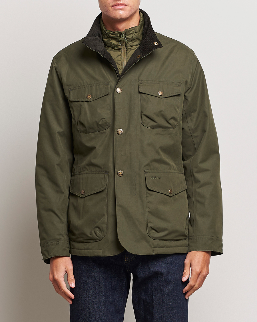 Mies |  | Barbour Lifestyle | Ogston Waterproof Jacket Olive