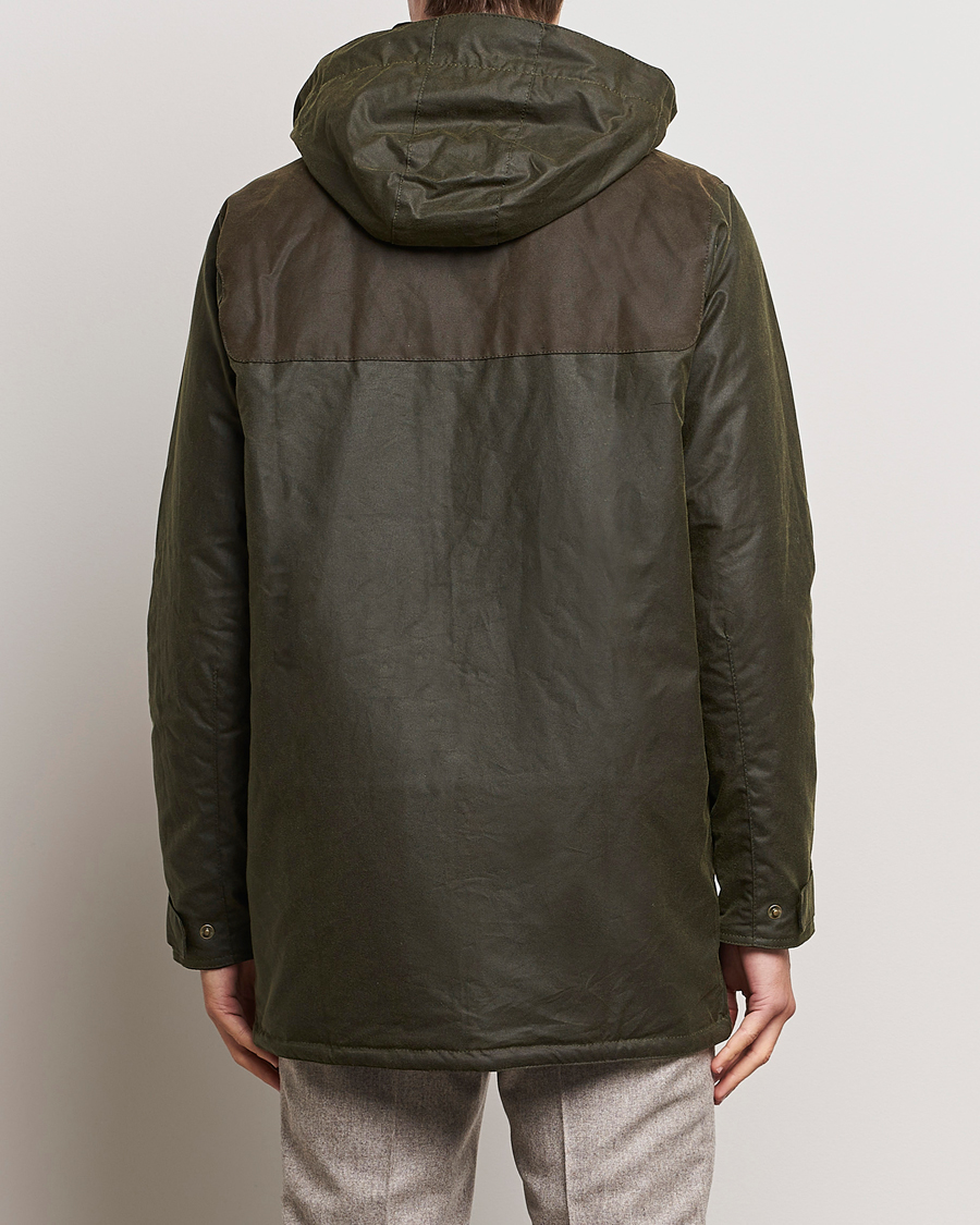 Mies | Takit | Barbour Lifestyle | Ollerton Waxed Parka Archive Olive