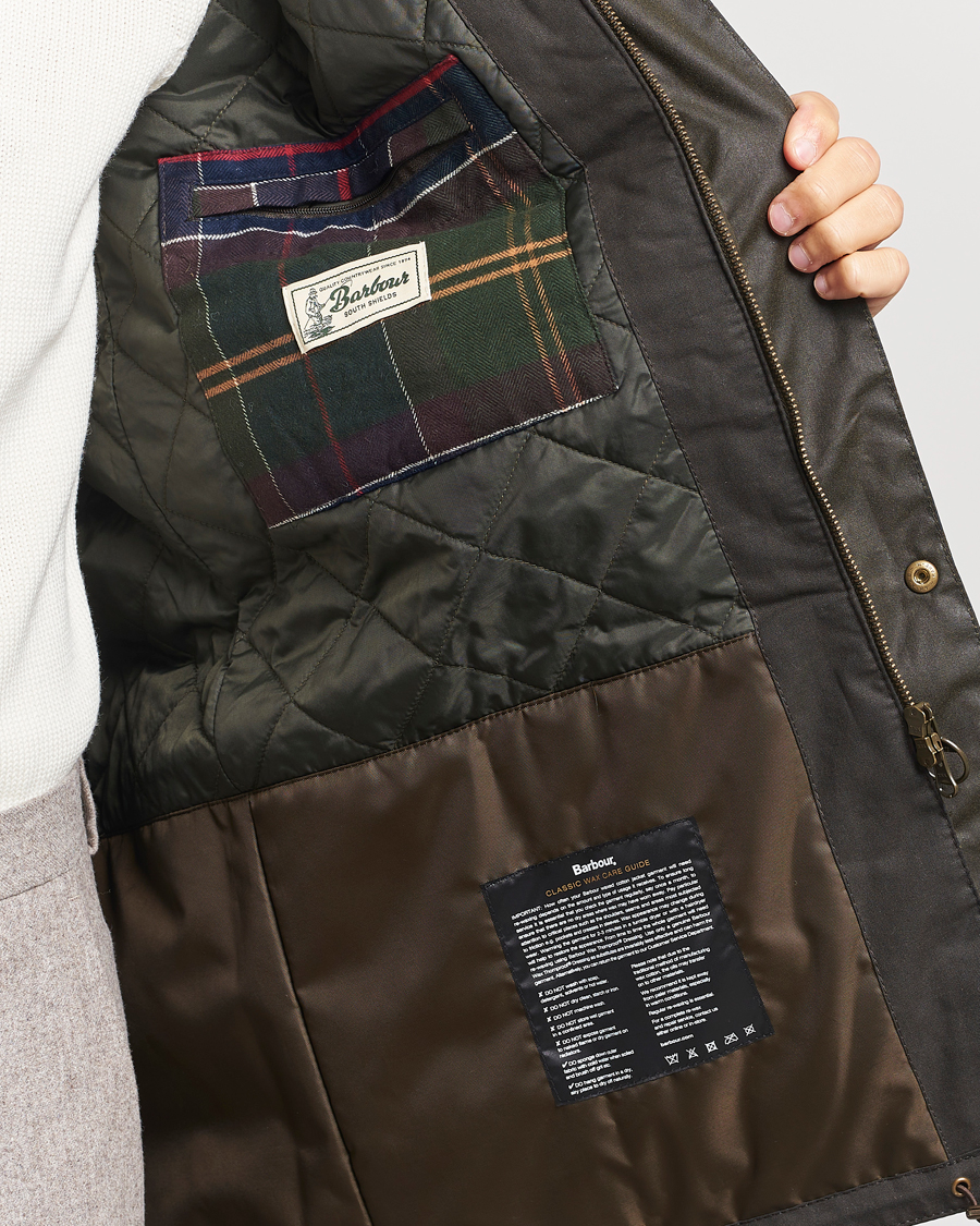 Mies | Takit | Barbour Lifestyle | Ollerton Waxed Parka Archive Olive