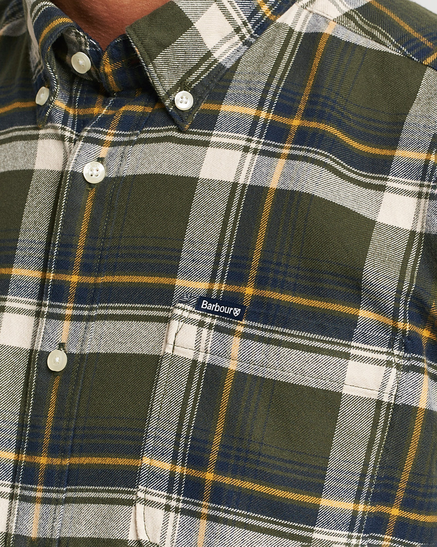 Mies | Kauluspaidat | Barbour Lifestyle | Sheildton Check Flannel Shirt Olive