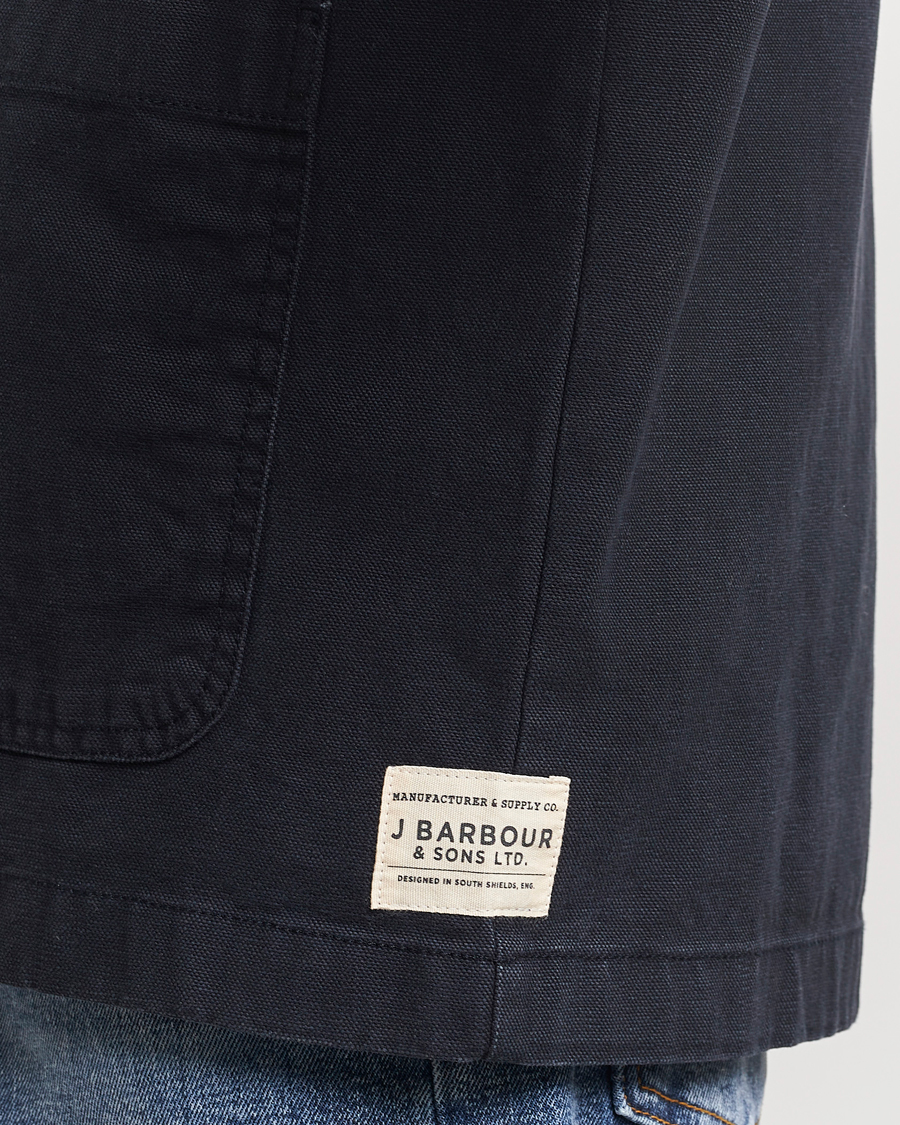 Mies | Kauluspaidat | Barbour Lifestyle | Chesterwood Cotton Overshirt Indigo