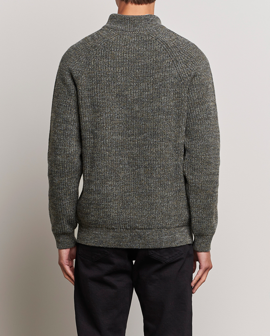 Mies | Puserot | Barbour Lifestyle | Horseford Knitted Halfzip Olive
