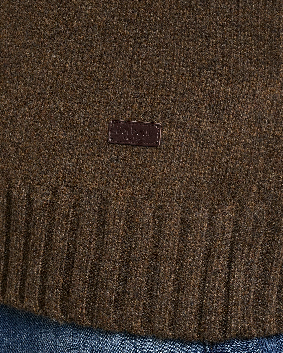 Mies | Puserot | Barbour Lifestyle | Duffle Cable Rollneck Willow Green