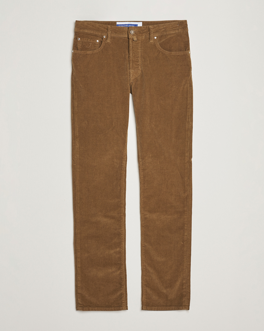 Mies |  | Jacob Cohën | Bard 5-Pocket Corduroy Trousers Olive