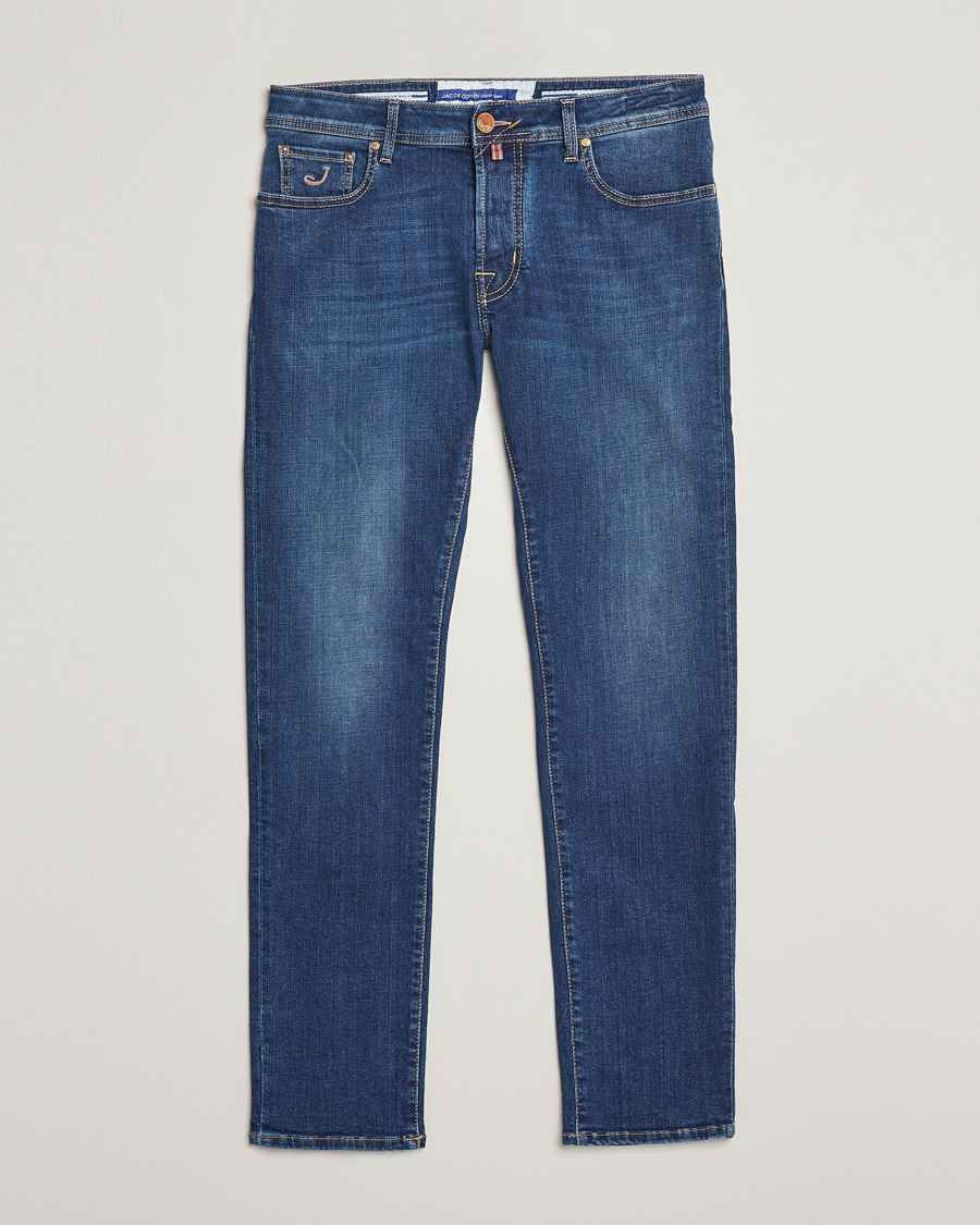 Mies |  | Jacob Cohën | Bard Rome Slim Fit Stretch Jeans Mid Blue