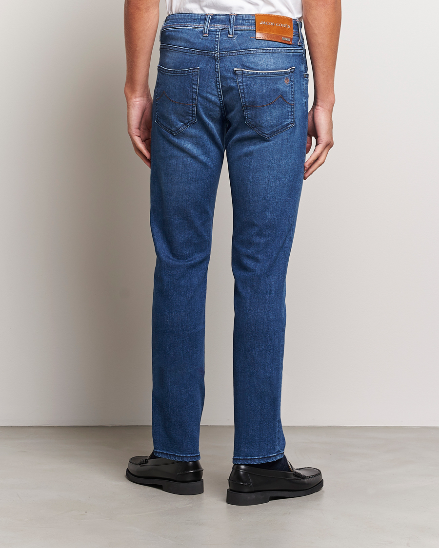 Mies | Farkut | Jacob Cohën | Nick Limited Edition Slim Fit Jeans Mid Blue