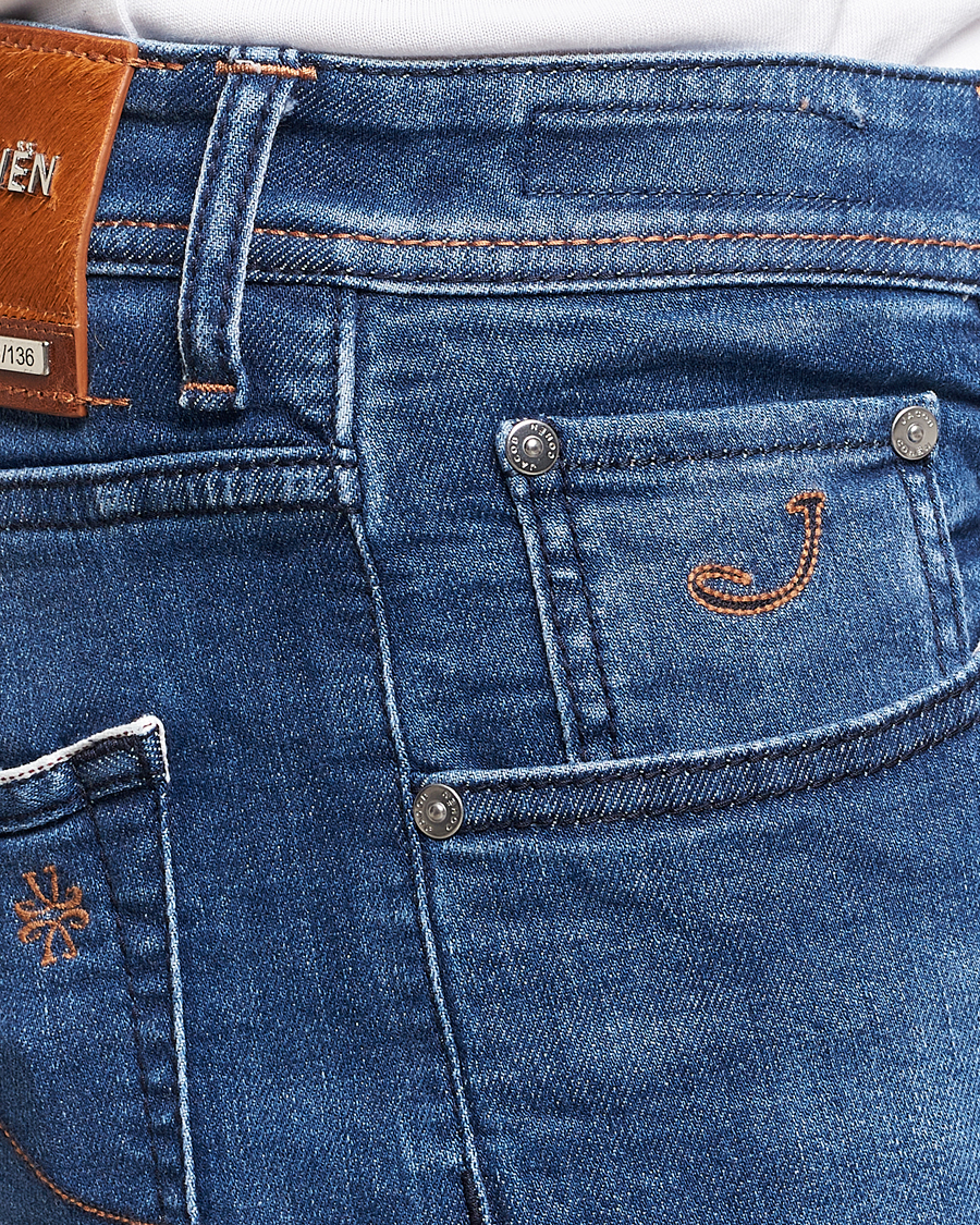 Mies | Farkut | Jacob Cohën | Nick Limited Edition Slim Fit Jeans Mid Blue