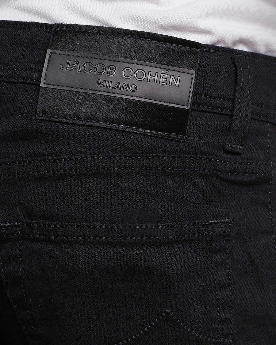 Mies | Farkut | Jacob Cohën | Nick Slim Fit Stretch Jeans Stay Black