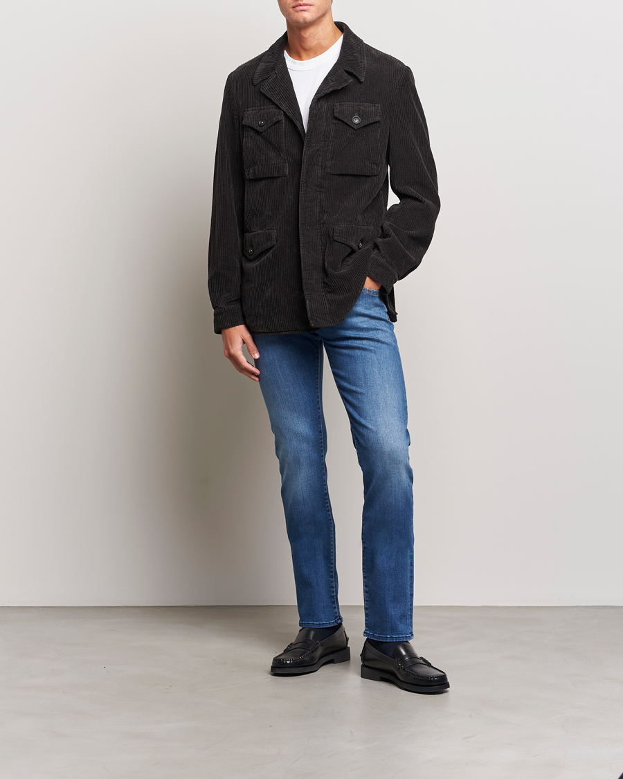 Mies | Farkut | Jacob Cohën | Nick Slim Fit Stretch Jeans Blue